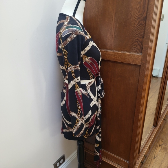 "HEARTBEEPS" Skirt (Small) and Matching Longsleeve Top (Med) with Tied Front NWT - Picture 5 of 7